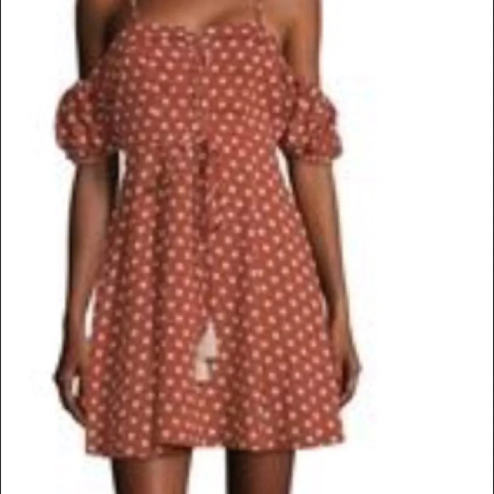 HAUTE ROGUE BOHO DRESS SIZE MEDIUM - Picture 4 of 8